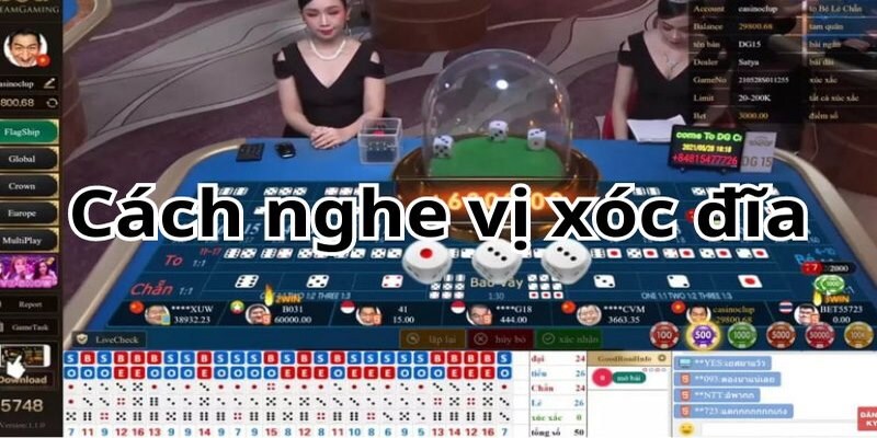 Nghe vị xóc đĩa có thể giúp người chơi nâng cao tỷ lệ thắng cược